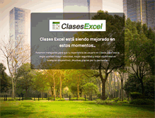 Tablet Screenshot of clasesexcel.com